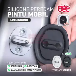 [BEC] 4PCS Silicon Pintu Mobil Kedap Suara / Pelindung Pintu Mobil Silicon / Cover Bantalan Peredam Silikon Pintu Mobil