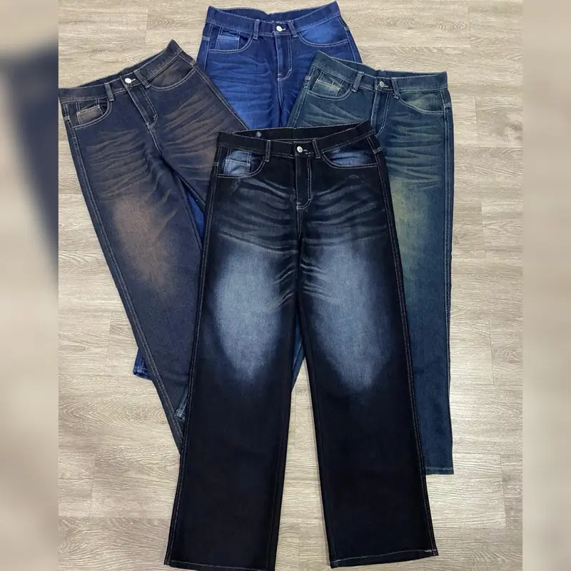 Unisex - Highwaist Oversize Baggy Loose Weekend Jeans Retro 3