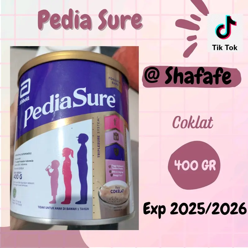 Susu Pediasure 380/400 gram Coklat 0