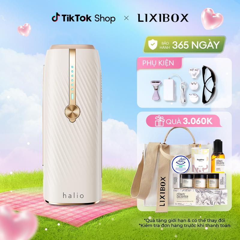 [LIVE] Máy Triệt Lông Băng Lạnh Sapphire Halio InfinityGlow Advanced IPL Cooling Hair Removal Device - Phù cho cho Nam và Nữ, và vùng da mặt - Lixibox