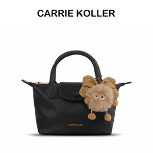 【CARRIEKOLLER】 Tas Selempang Retro Wanita Tas Bahu PU Women's Shoulder Bag