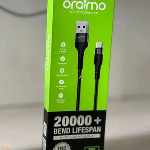 ORAIMO BRAID 2 OCD-M71 Micro USB Data Cable 20000+ Bend Lifespan 2A