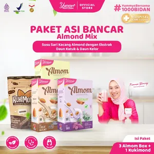 Paket Bancar 3 Almom 1 Kukimond | Kaya Antioksidan - Nutrisi Lengkap | Minuman Sehat - Multivitamin