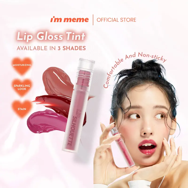 I'M MEME Lip Silhouette Gloss Tint - 09 Y2K Fuchsia 2