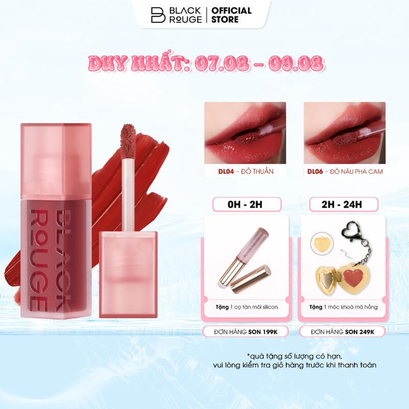Son kem Black Rouge Double Layer Over Velvet Ver. 1