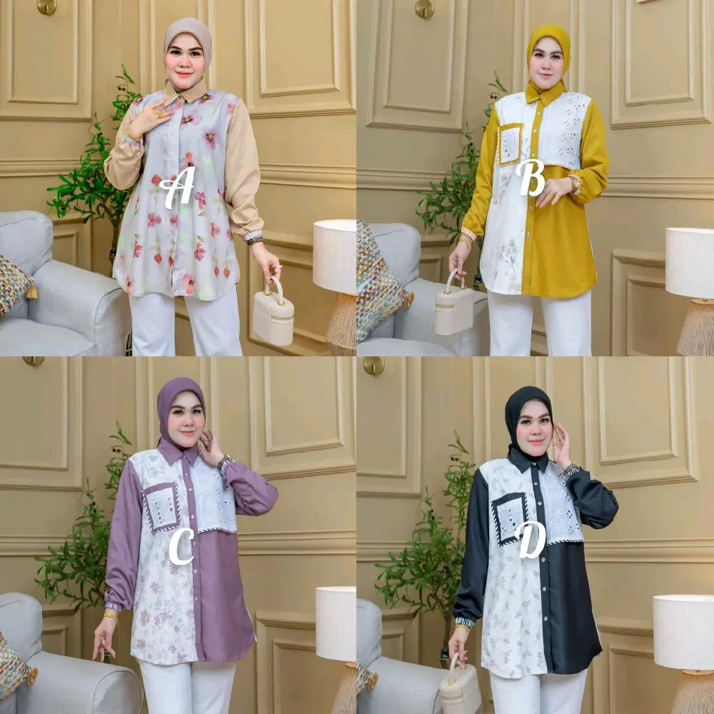 Atasan Katun Jepang Printing Super Adem