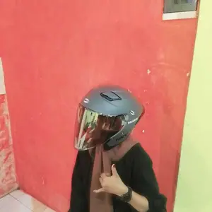 Helm HRV Maximo Spoiler Visor Flat SNI Kekinian
