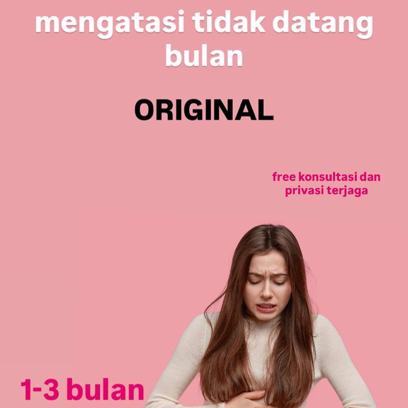 BISA COD - Suplemen wanita bisa mengatasi tidak datang bulan - Khusus Telat Haid