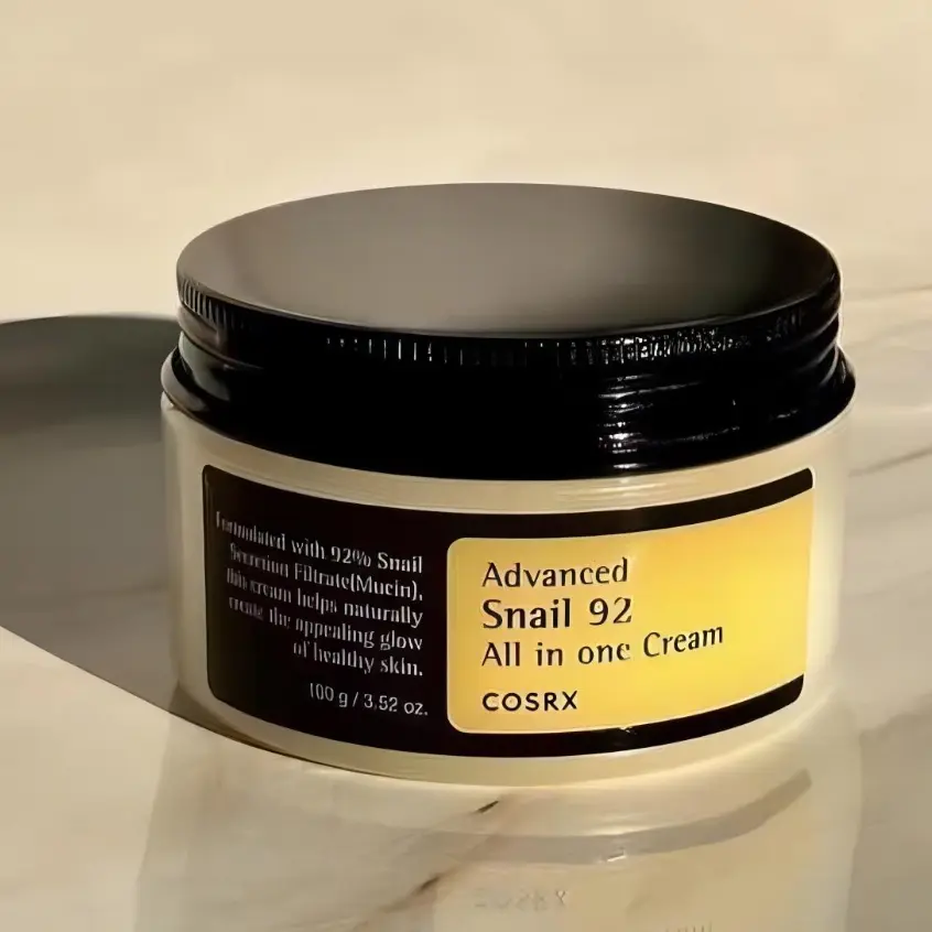 [READY STOK] COSRX Advanced Snail 92 All in one Cream 100ml, Snail Secretion Filtrate 92% Hyaluronic acid 1,000 ppm.