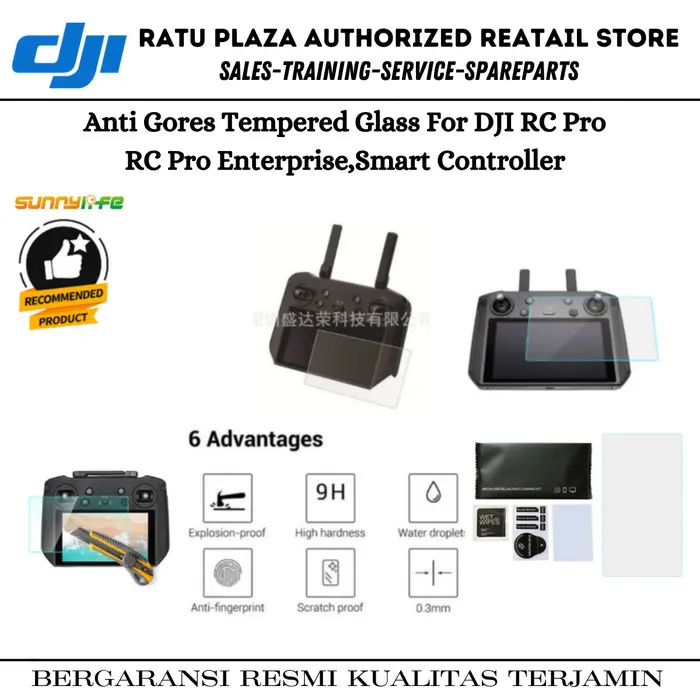 TEMPERED GLASS KACA ANTI GORES REMOTE DJI MAVIC 2 SMART CONTROLLER - FAKRA SHOP 1