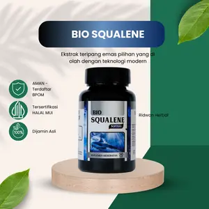 BIO SQUALENE Softgel 100% Original