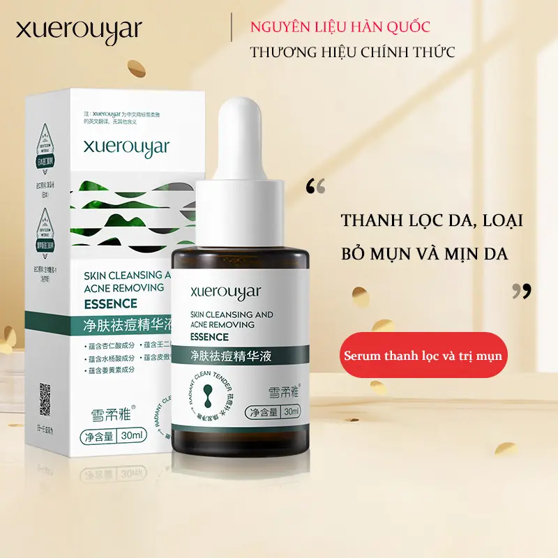 Tinh Chất Trị Mụn, XUEROUYA, Kiểm Soát Dầu, Làm Mịn Da, Huyết Thanh Chăm Sóc Da, 30ml Skincare 0