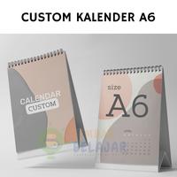 Gambar Kalender Meja Ukuran A6 Desain Custom Tahun 2026 - Kalender duduk ukuran kecil untuk Souvenir Bebas Desain dari Lembar Belajar Kab. Purworejo 1 Tokopedia