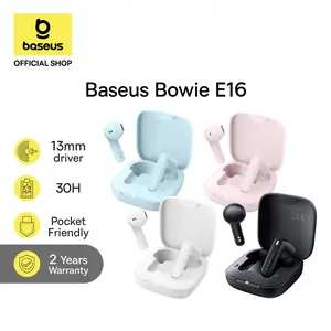 [HOT PRODUCT] Baseus Office Bowie E16 Upgrade Edition 2025 True Wireless Bluetooth Earphone TWS Mini Earbuds