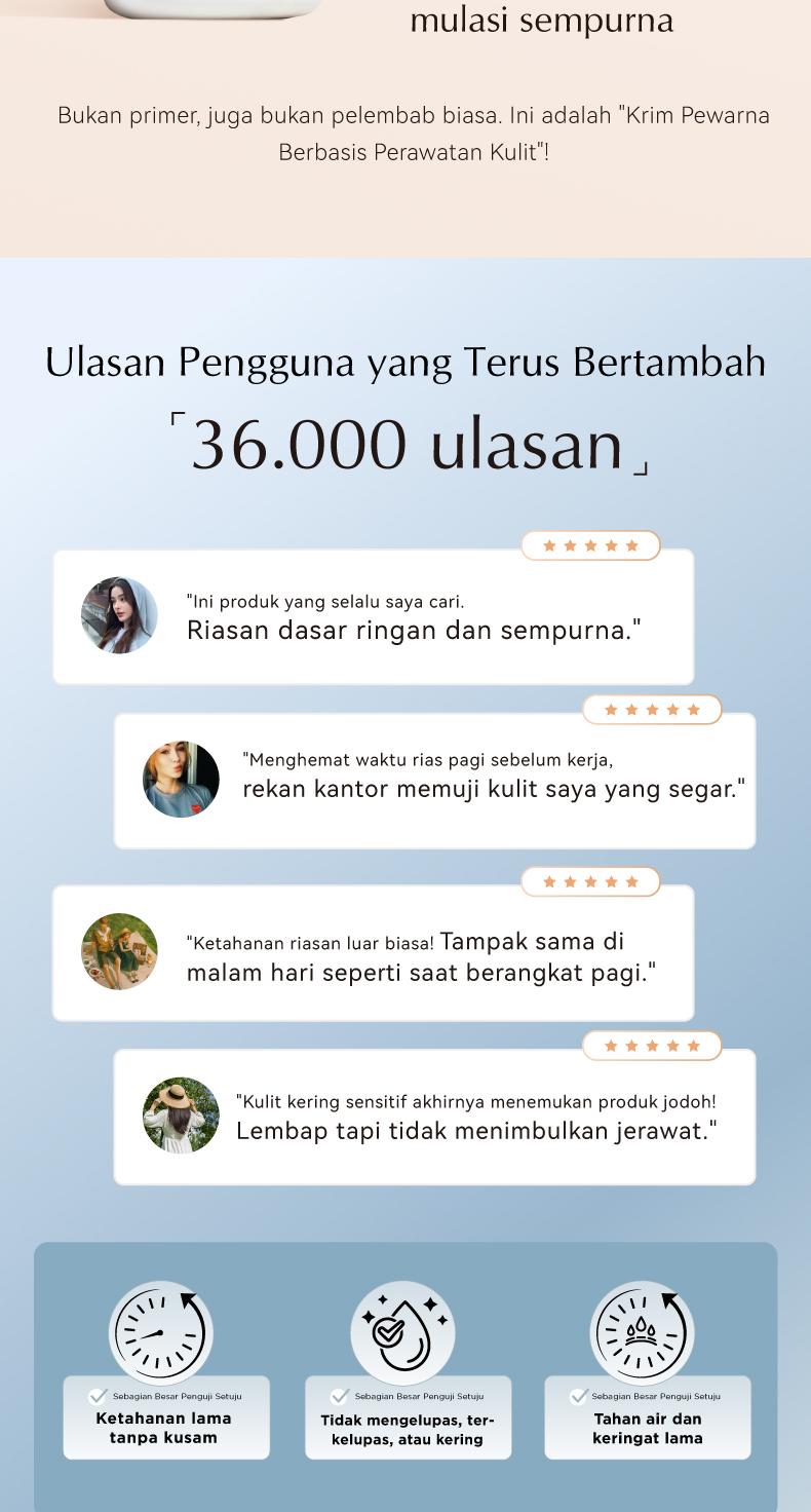 【BPOM】UKU BB Cream 6-in-1 Mencerahkan dengan Niacinamide Retinol Ekstrak Ginseng | Waterproof Tahan Lama Seharian Melembabkan Menutupi Noda Primer Wajah 30g