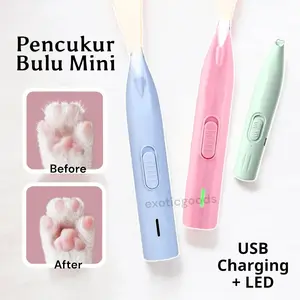 Pencukur Bulu Hewan CUKURAN KAKI ANJING KUCING CUKURAN MINI