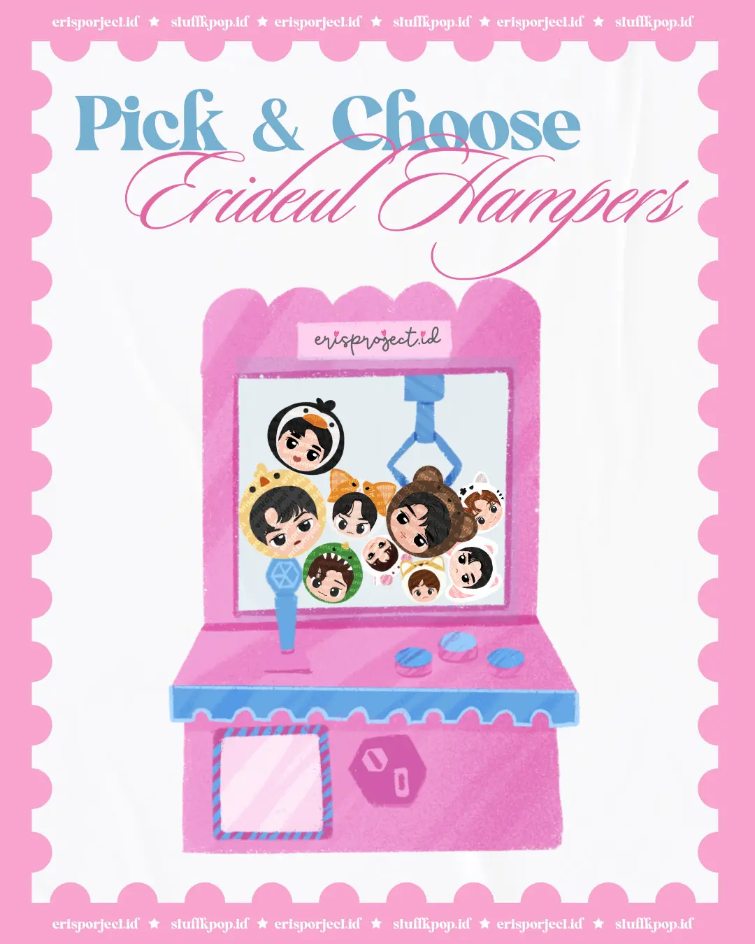 [erisproject.id] PICK&CHOOSE ERIDEUL HAMPERS (EXO Hampers, Cookie Cutter EXO, EXO Cookie Cutter, Kpop Hampers, Hampers Lebaran, Premium Hampers, Hampers EXO, Kue Kering, Kpop Cookies, Cookies EXO, EXO Cookies, Hampers Cookies, Kado Unik, Toples EXO)