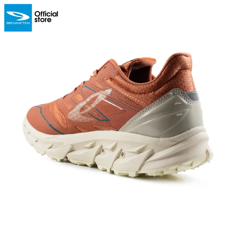 910 Nineten YUZA EVO Sepatu Trail - Merah Teracota/Khaki 1