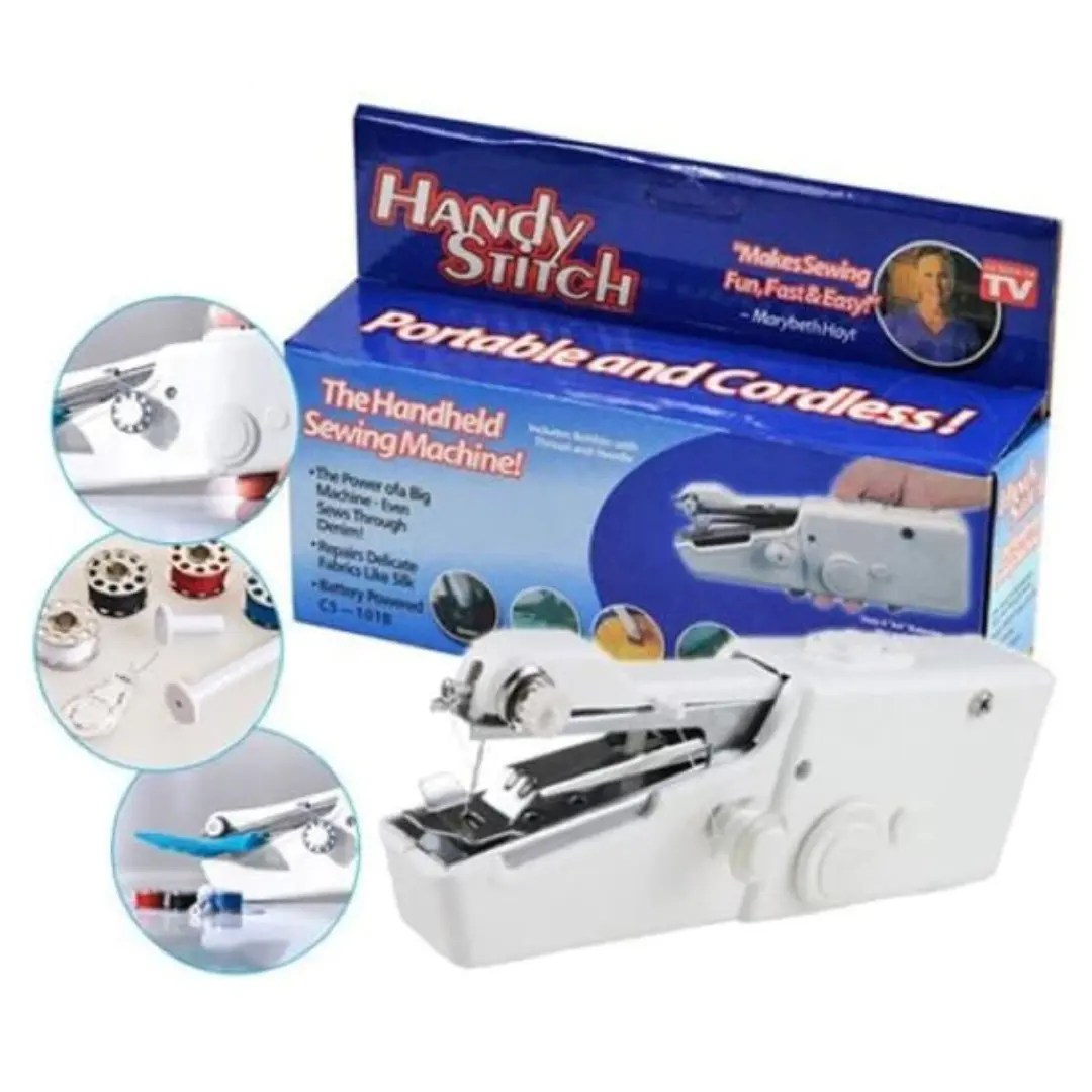 Sewing Machine Kit - Mesin jahit genggam portabel dapat menjahit apapun yang mau dijahit