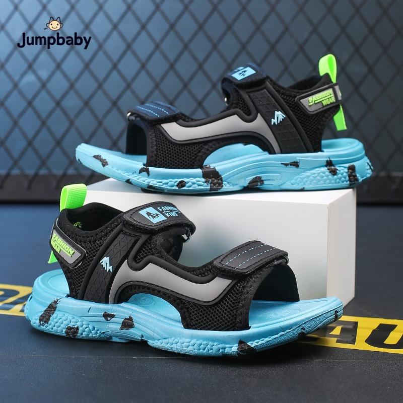 Spesial Ramadhan - Y26 Sandal Anak Laki-laki Sandal pendakian Lindungi kesehatan jari kaki anak-anak laris manis Anti selip Busana Sandal velcro Anti selip dan tahan aus Penutup velcro untuk memudahkan pemasangan dan pelepasan nyaman Fashion 0