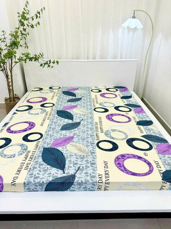 Ga Thun Lạnh Hàn Quốc 4 Món, Ga Giường Bo Thun vải in 3D,Ga bọc vỏ gối 40x60cm. 9
