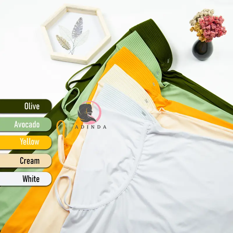 Bergo Serut Anak (SD) | Jilbab Instan Serut Spandex Jersey I Bergo Serut Jokowi I Bergo Serut Adiba 6