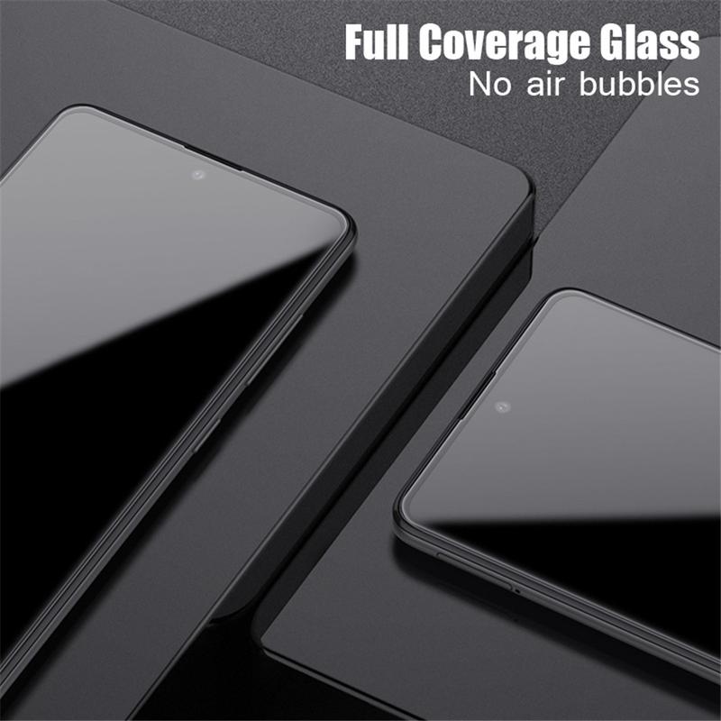 Tempered Glass For Samsung A04E Anti Gores Anti Static Screen Protector 3