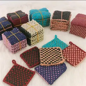 10 pcs Cempal Anyam Anti Panas - Perlindungan Tangan dari Panas