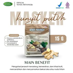 Masker Wajah Kunyit Putih NenekMoyang69