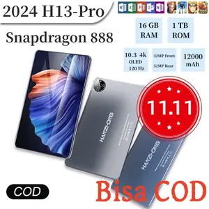 （8.8Promosi）Han.Z MatePad H13 Pro 10.3" Tablet [16GB+1TB] | Pengalaman Pro Layaknya PC | 120Hz OLED Real Color FullView Display | Ultra-tipi