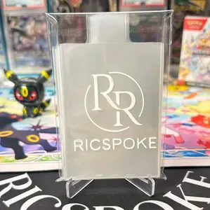 Card Sleeves for Toploader. 100Sleeves. 50Mic