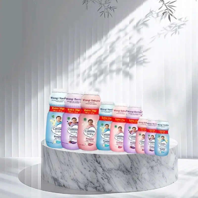 Bedak Bayi Cussons Ukuran 50 Gram, 100 Gram, 150 Gram Powder Kulit 4