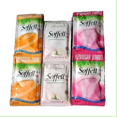 12 Sachet Soffell Lotion Anti Nyamuk Kemasan Jumbo Sachet 10gr 0
