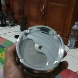 COSY Asbak Putar Tutup / Asbak  Portable Rotation Enclosed / Asbak Stainless Steel Tebal Abu Biru