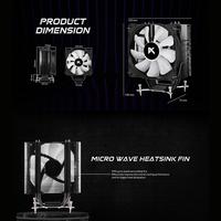 Gambar KYO SAMA MA400B CPU COOLER RGB Fan Processor HSF Cooler RGB dari KYO Indonesia_NEW Kota Administrasi Jakarta Utara 3 Tokopedia