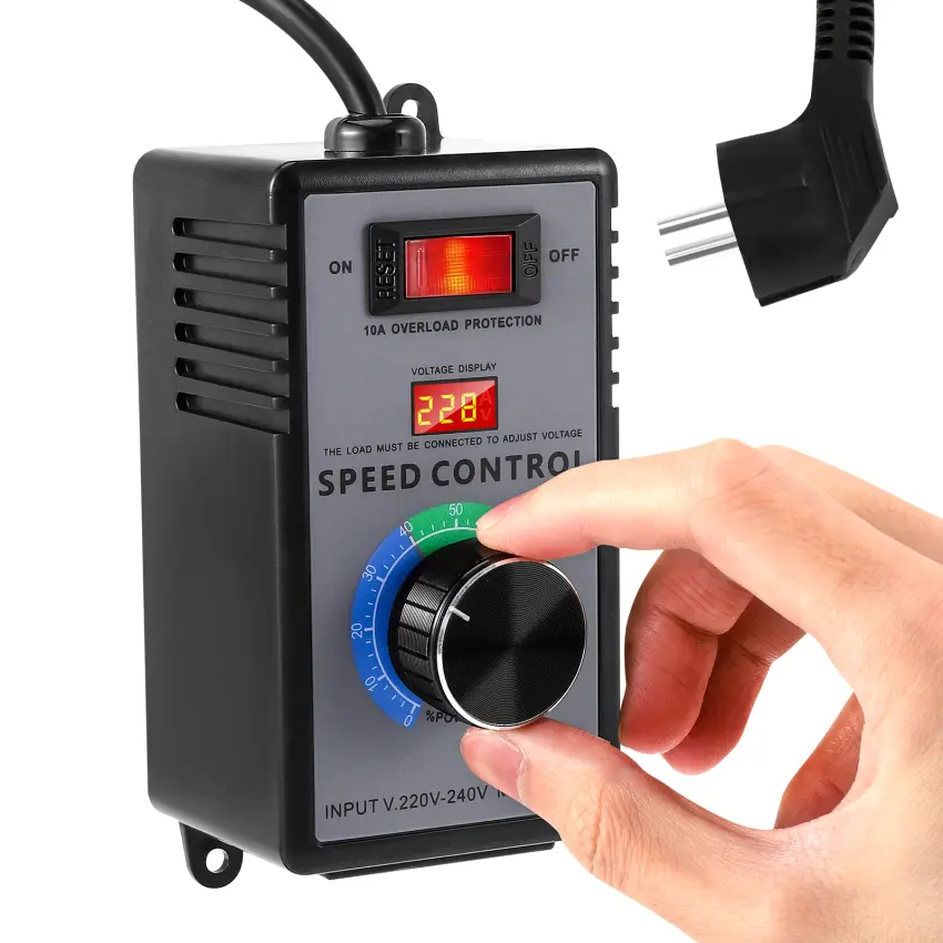 Speed Controller 230 V Speed Regulator Motor Use for Angle Grinder/Blower/Hand Drill/Circular Saws Voltage Regulator AC 220 V Peak Power 4000 W