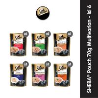 Gambar Sheba Pouch Makanan Kucing Premium Basah 70 gr Multivariant - Isi 6 Makanan Kucing dari Whiskas Indonesia Kota Tangerang 1 Tokopedia