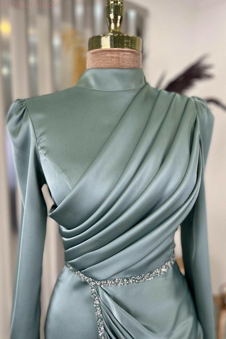 Product Introduction of Salsa Dress - Dress kondangan kekinian - dress turki - dress lebaran - dress Bridesmaid -Gamis Pesta Wanita Muslim Gaun Remaja Simple Mewah - dress Satin Payet Rempel 36