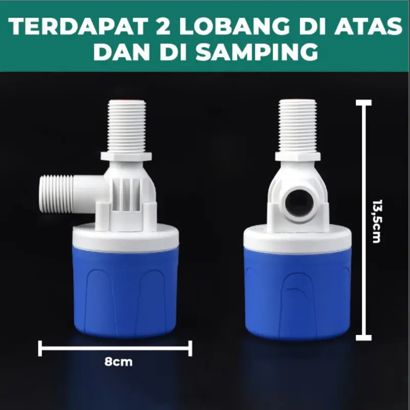 Kran Otomatis Bak Mandi 1/2 3/4 Sensor Keran Tandon Air Pelampung Toren / Pelampung Kran Air Otomatis Pelampung Otomatis 7