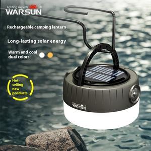 ไฟเต็นท์พลังงานแสงอาทิตย์, สำหรับกิจกรรมกลางแจ้ง, ระยะไกลเป็นพิเศษ, ไฟ LED, เหมาะสำหรับการตั้งแคมป์, โคมไฟเต็นท์แขวน