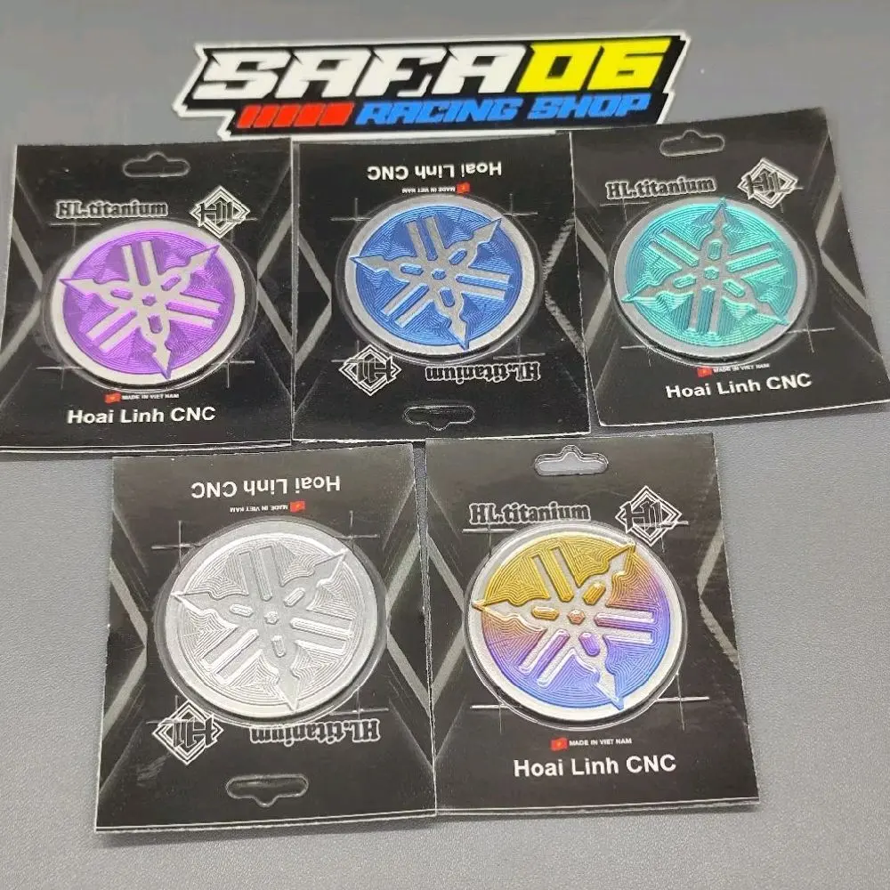 EMBLEM LOGO GARPUTALA 3CM NMAX,VARIO,MIO,SOUL,FINO TITANIUM ORIGINAL VIETNAM