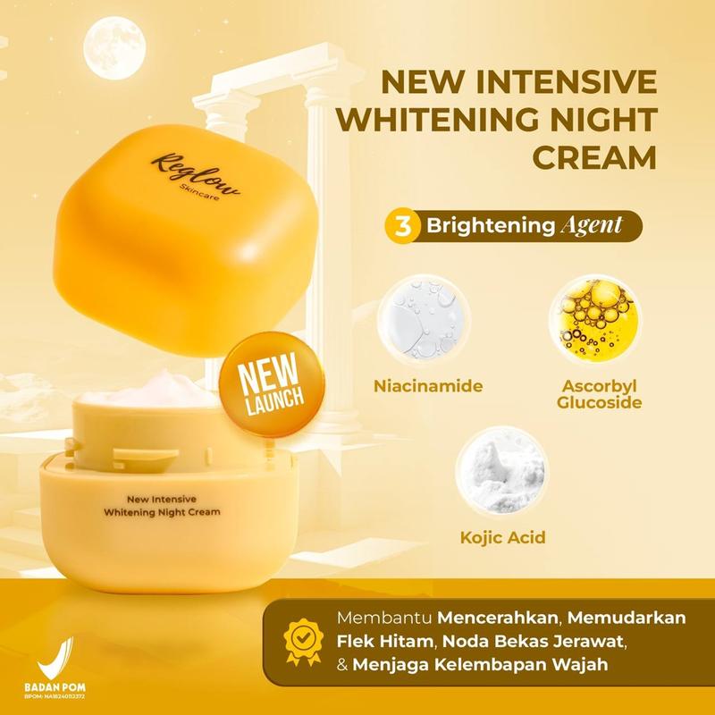 Reglow New Paket Night Cream dan Serum 1