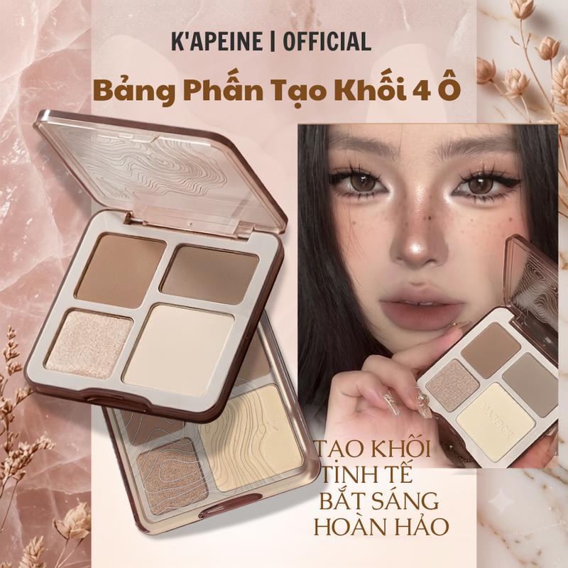 Bảng tạo khối bắt sáng 3D , định hình khuôn mặt sắc nét, rạng rỡ, tự nhiên 4 ô (4XR)