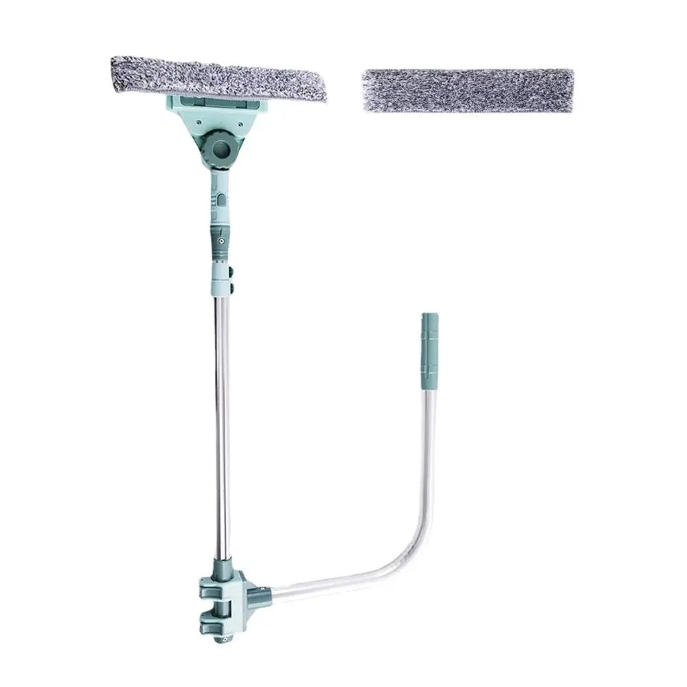 Squeegee Window Cleaner Car Windshield Cleaning Tool with Telescopic Pole Glass Door Cleaner Window Cleaner Tool for Glass, Home, Car Floor
