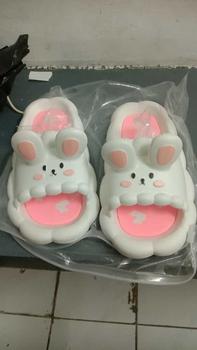 Product Review of Sandal Anak Cewek Bisa Couple PVC002  Sandal anak Cewek Dengan Motif Kelinci Yang Imut ,Anda juga Bisa Couple Bersama Anak Anda Sandal Fashion Untuk Anak Ini Cocok Untuk Di pakai di Berbagai Kegiatan,warna Biru Pink Putih ,ukuran 24-25 sampai 38-39 from M**7 0