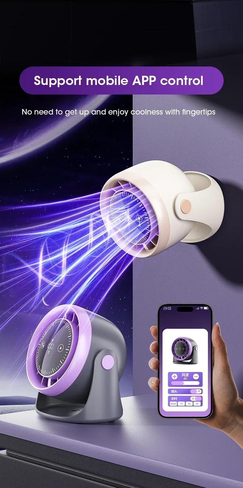 Kipas Meja Kantor Mini USB Terbaru 2026 dengan Sirkulasi Udara, Baterai Isi Ulang 3000mAh, Tahan Lama dan Portabel, Layar Sentuh LED, Dapat Diputar, Mode Senyap, 100 Kecepatan, Sirkulasi Udara 360° Kipas Meja Kantor Mini USB Terbaru 2026 dengan Sirkulasi Udara, Baterai Isi Ulang 3000mAh, Tahan Lama dan Portabel, Layar Sentuh LED, Dapat Diputar, Mode Senyap, 100 Kecepatan, Sirkulasi Udara 360°