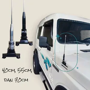 [terbaru] Antena Variasi Mobil Jepit ukuran 40cm, 55cm, dan 70cm