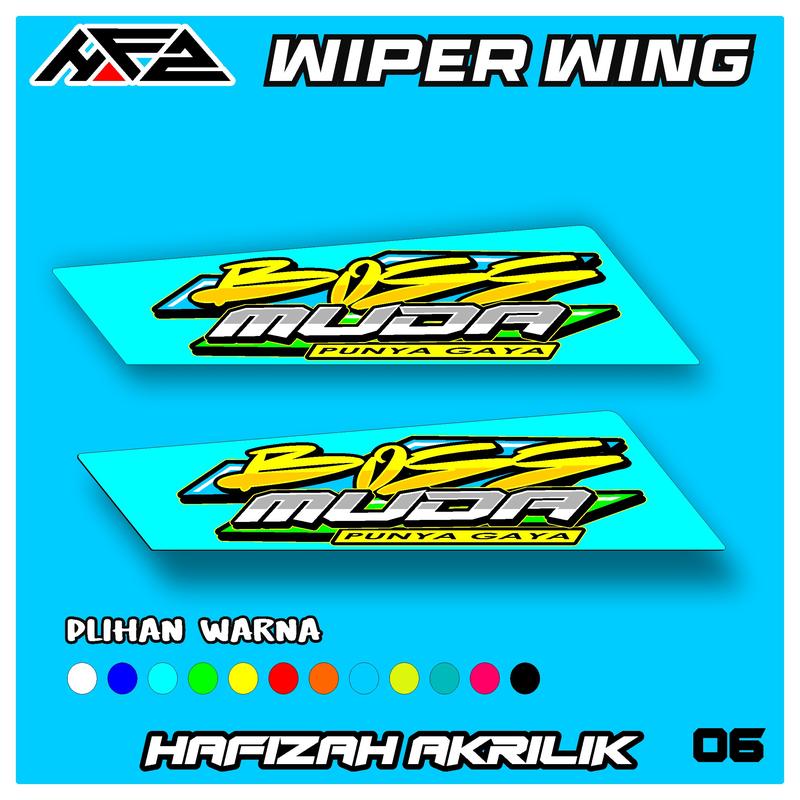 variasi wiper wing mobil truk dan pick up banyak pilihan warna kode006 4