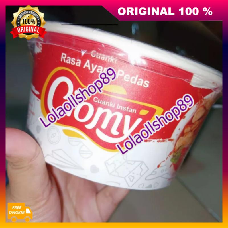 CUP BESAR Ciomy Cuanki Ayam Pedas Cuangki Ciomy Halal Non MSG ORIGINAL 4