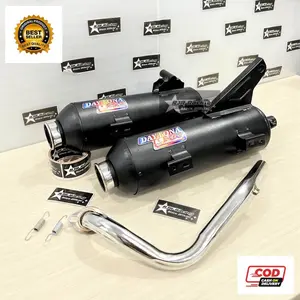 TERLARIS Knalpot DAYTONA MONCONG SHIJIRO COATING POWDER Adem Bas Beat fi deluxe Esp street Karbu PGM-Fi Pop,Vario 110 karbu techno, 125 led Vario 150old New 160, mio j m3 sporty soul Gt, fazzio, scoopy, x ride, fino, genio, Filano, Spacy, Freego, ADV, PCX
